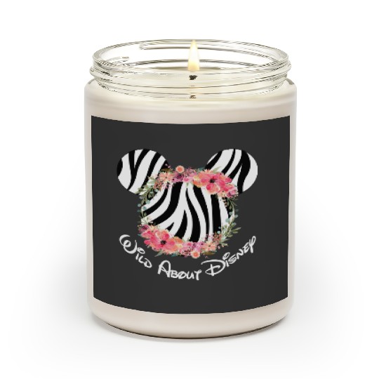 Zebra Wild About Disney Minnie Mouse Scented Candles,Animal Kingdom Scented Candles