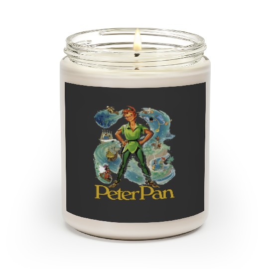 Peter Pan Scented Candles, Never Grow up Scented Candles, Neverland Scented Candles, Disney Scented Candles, Disneyland Family Scented Candles