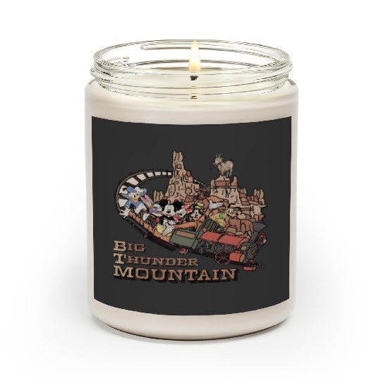 Colors Vintage Big Thunder Mountain Scented Candles, Disney Big Thunder Mountain Railroad Scented Candles, Magic Kingdom Scented Candles, Frontierland Scented Candles