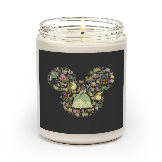 Disney Princess Scented Candles, Tiana Scented Candles, Princess Mickey Head, Disneyland Trip Scented Candles