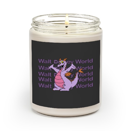 Figment Scented Candles, Disney Epcot Scented Candles, Purple Dragon Scented Candles
