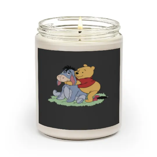 Pooh Bear and Eeyore Scented Candles, Disney Scented Candles, Winnie The Pooh Scented Candles,Disney Gift Scented Candles