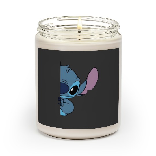 Stitch Peeking Scented Candles, Lilo and Stitch Scented Candles, Disney Stitch Scented Candles, Disneyland Scented Candles, Disney Trip Scented Candles