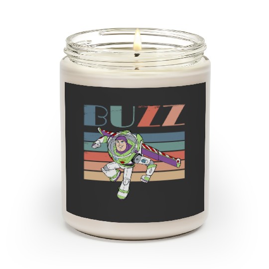 Retro Toy Story Buzz Lightyear  Scented Candles, Disney Toy Story Crew Scented Candles