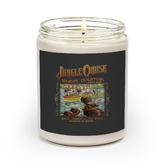 Disney Scented Candles, Vintage Disney Jungle Cruise Ride Scented Candles