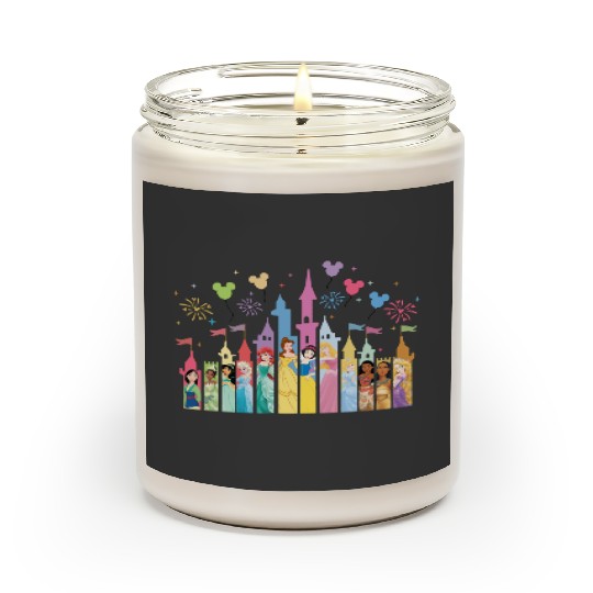 Disney Princess Castle Scented Candles, Disney Vacation Scented Candles,Disney Castle, Disney Family Scented Candles, Disney Girl Trip