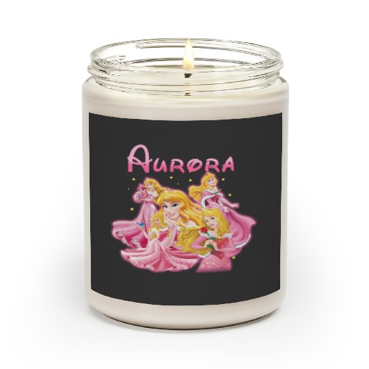 Sleeping Beauty Scented Candles, Disney Aurora Scented Candles, Disney Princess Scented Candles