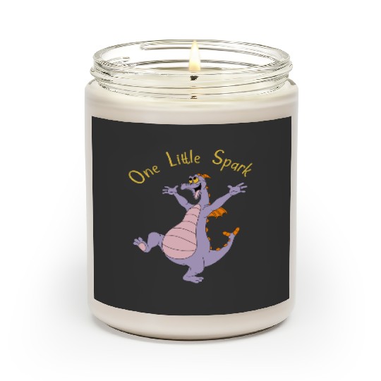 Disney Scented Candles / Figment Scented Candles / One Little Spark / Epcot Scented Candles