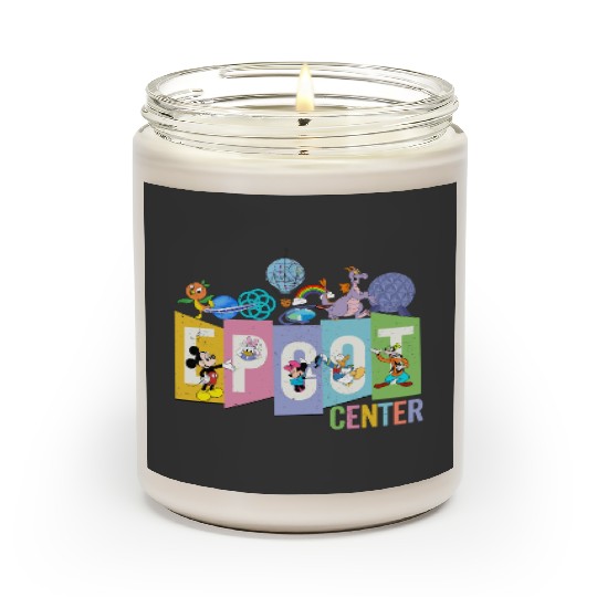 Vintage Disney Epcot Scented Candles, Retro Disney Epcot Scented Candles, Epcot 1982 Scented Candles