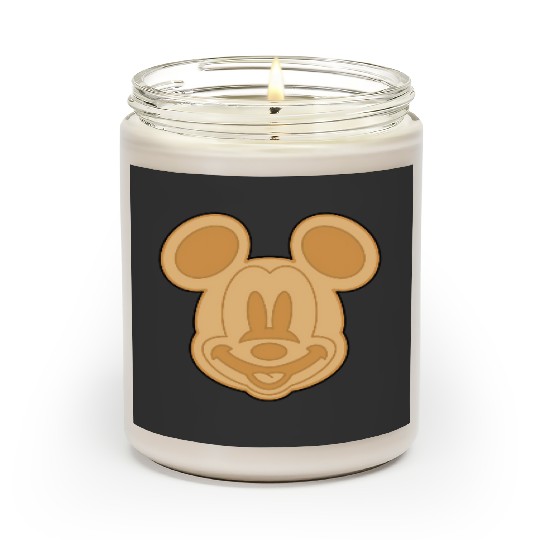 Mickey Waffle Scented Candles, Disney Food Scented Candles, Disney Snack Scented Candles