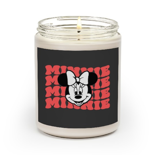 Minnie Mouse Scented Candles, Minnie Scented Candles, Disney Lover Scented Candles, Retro Minnie Scented Candles