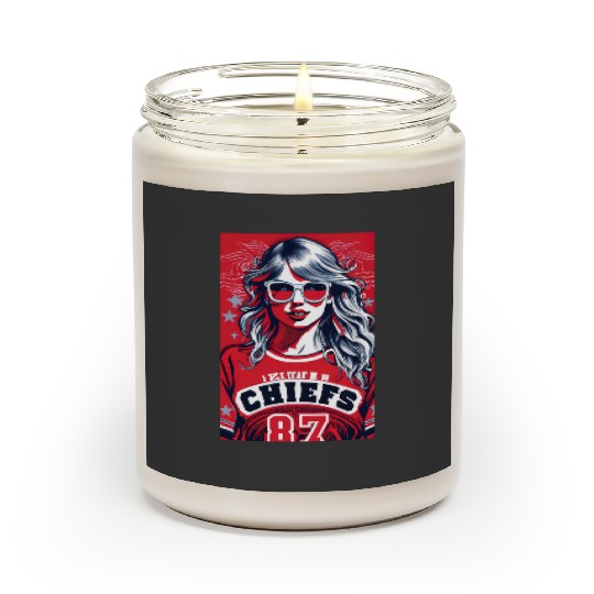 Discover Taylor I Believe in My Chiefs Taylor Scented Candles