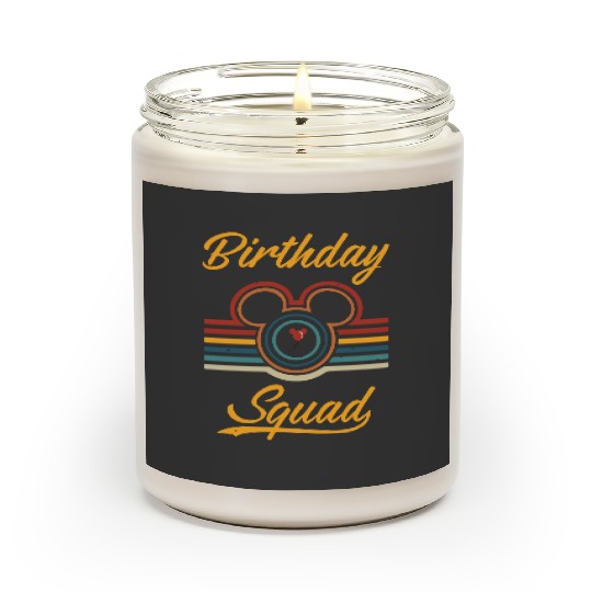 Discover Disney Birthday squad, Disney Birthday Trip, Disney Family Birthday Scented Candles