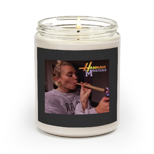 Vintage Hannah Montana Scented Candles, Disney Hannah Montana Logo
