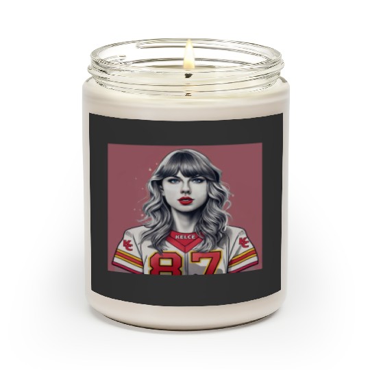 Discover Taylor I Believe in My Chiefs Taylor Scented Candles