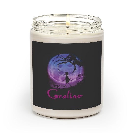 Coraline Scented Candles, Vintage Disney Halloween Party Scented Candles, Coraline Doll Scented Candles