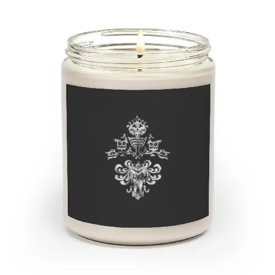 Haunted Mansion Wallpaper Ghouls - Haunted Mansion Disney - Scented Candles