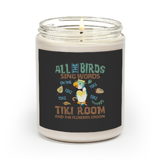 Tiki Room Tank, Enchanted Tiki Room Scented Candles, Disneyland Tank, Disney Tank,