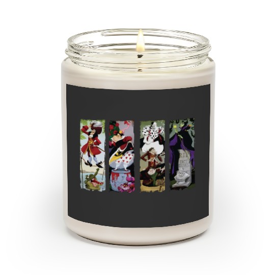 Disney Villains Haunted Mansion Stretching Portraits Scented Candles