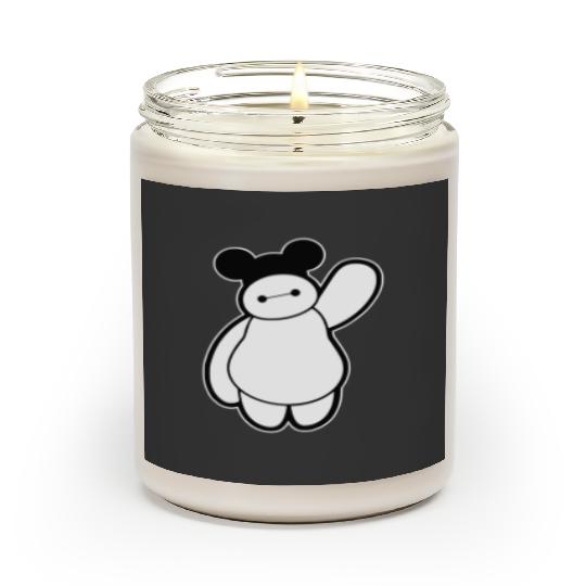 Cute Baymax Scented Candles, Disney Baymax Scented Candles, Big Hero 6 Scented Candles, Mickey Baymax Scented Candles