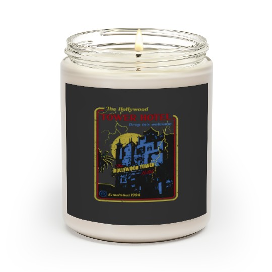 The Hollywood Tower Hotel The Twilight Zone Scented Candles / Disney Scary Halloween Scented Candles
