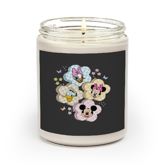 Disney Spring Scented Candles, Disney Flower and Batterfly Scented Candles