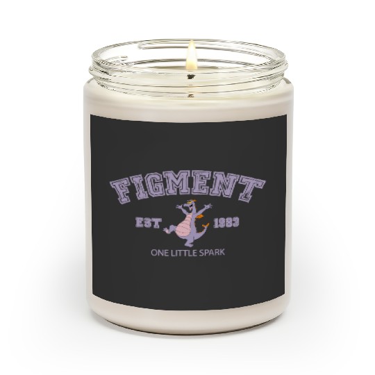 Disney Figment Est 1983  Scented Candles, Disney Epcot Figment Scented Candles