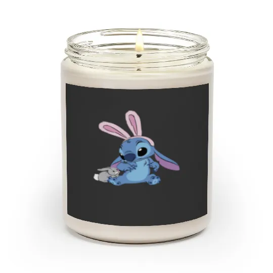 Disney Stitch Easter Bunny Easter Scented Candles