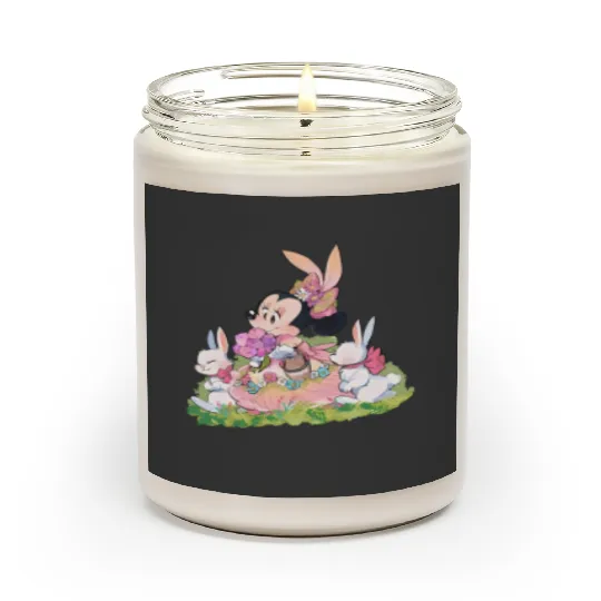 Minnie Mouse Easter Scented Candles, Disney Easter Scented Candles