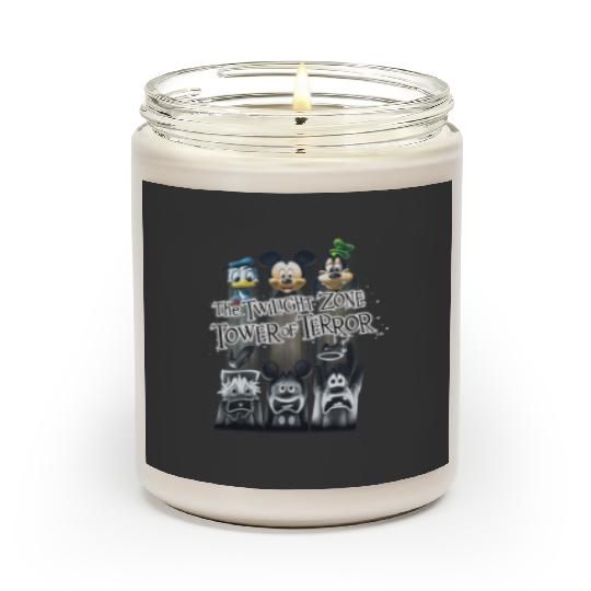 Retro Disney The Twilight Zone Tower Of Terror  Scented Candles, Tower of Terror Ride Scented Candles
