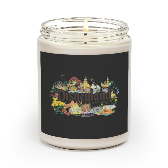 Vintage Disneyland Scented Candles, Disney Scented Candles, Magic Kingdom Scented Candles, Mickey and Friends
