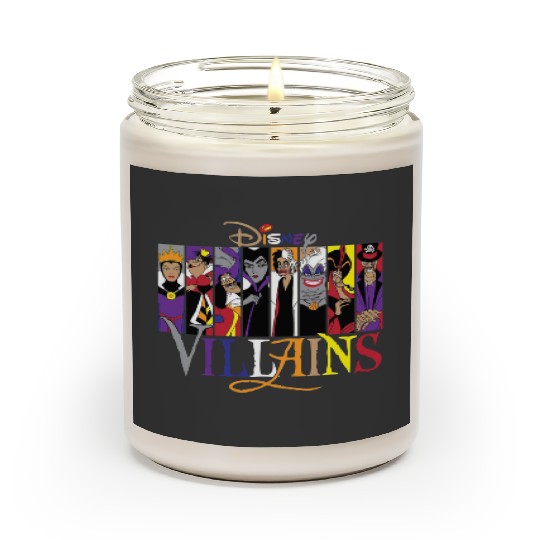 Disney Villains Scented Candles, Maleficent Evil Queen Scented Candles, Disney Villains Castle Scented Candles