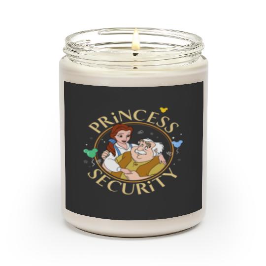 Maurice And Belle Princess Security Scented Candles, Beauty And The Beast, Disney Dad Scented Candles