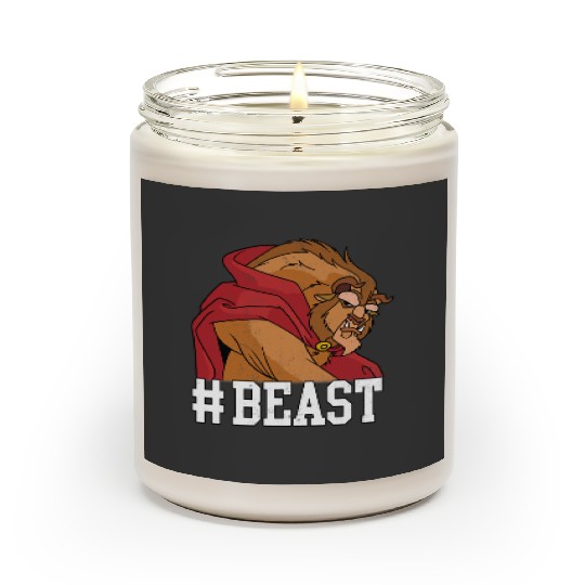 Disney Beauty and the Beast #BEAST Big Face Portrait Scented Candles