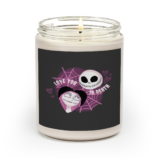 Disneyss The Nightmare Before Christmas Love You To Death Scented Candles
