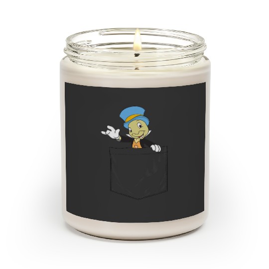 Disney Pinocchio Jiminy Cricket Faux Pocket Scented Candles