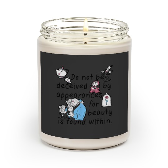 Disney Beauty And The Beast Beauty Is Found Within Scented Candles