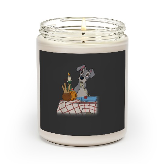 Disneyss Lady And The Tramp Iconic Spaghetti Scene Tramp Side Scented Candles