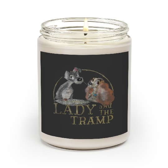 Disneyss The Lady And The Tramp Eating Spaghetti Scented Candles
