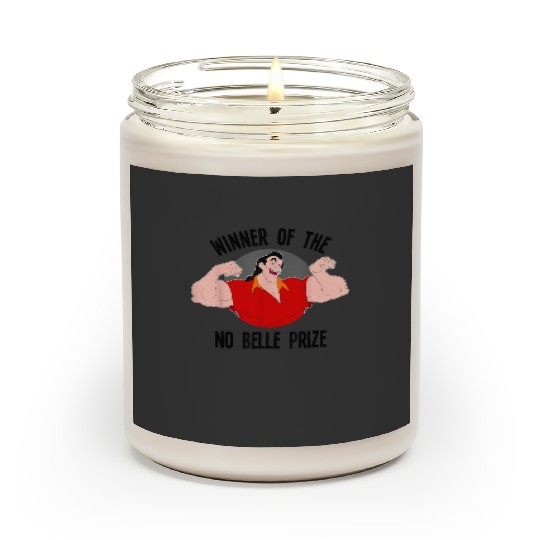 Disney Beauty and the Beast Gaston Winner No Belle Prize Scented Candles