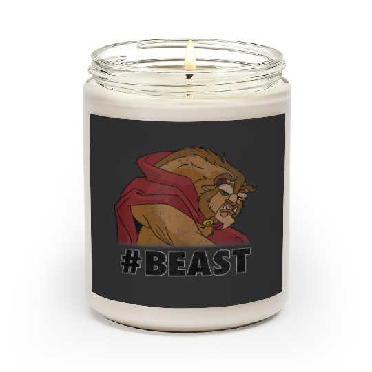 Disneyss Beauty The Beast beast Distressed Scented Candles