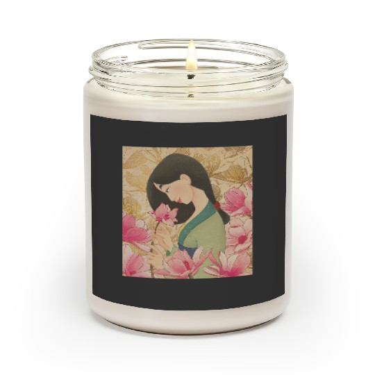 Disney Mulan Floral Scented Candles