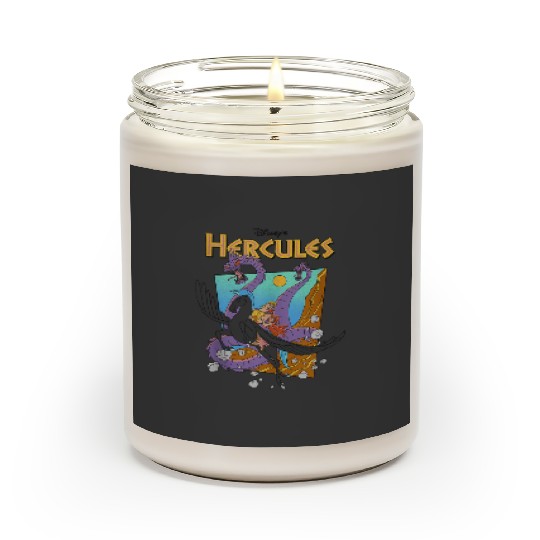 Disney Hercules Hydra Classic Movie Poster Scented Candles