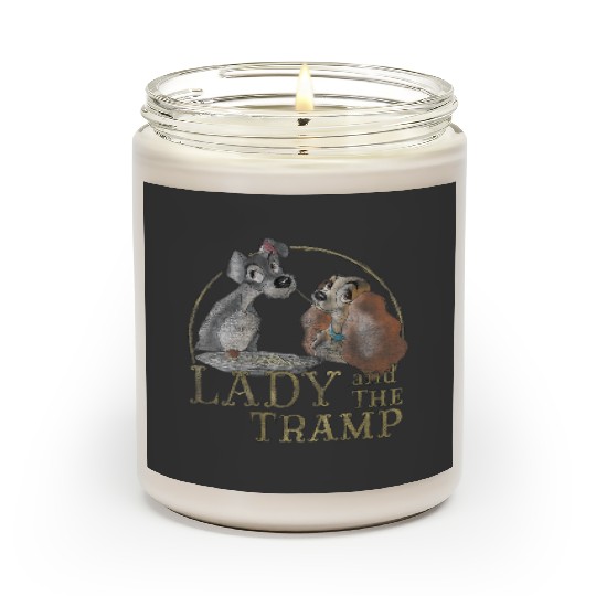 Disneyss The Lady And The Tramp Eating Spaghetti Scented Candles