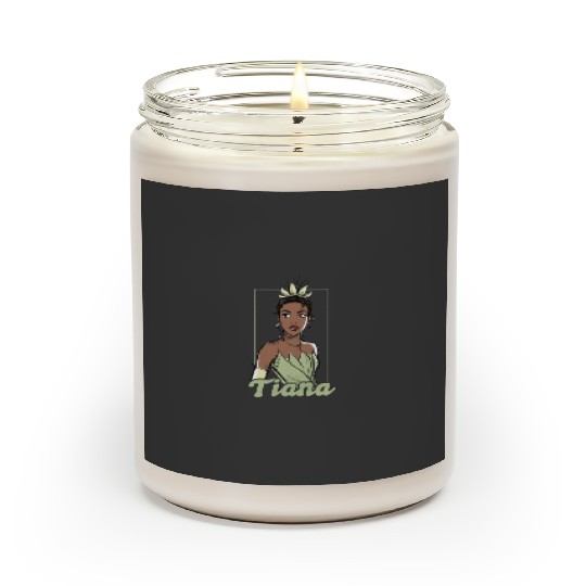 Disneyss The Princess And The Frog Tiana Sketch Portrait Scented Candles