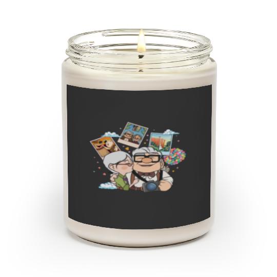 Adventure is Out There Disney Pixar Up Scented Candles, Vintage Carl And Ellie Up House