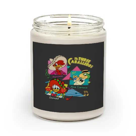 Disney The Three Caballeros Mexico Scented Candles, Three Caballeros Scented Candles