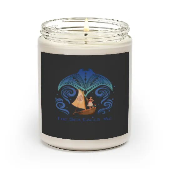 Disney Moana Grandma Tala Moana The Sea Calls Me Scented Candles, Moana Stingray