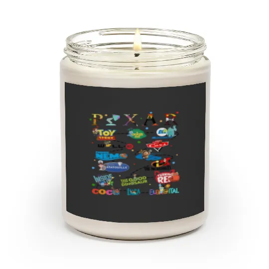Disneyland Pixar Movie Scented Candles, Disneyland Pixar Fest 2024 Scented Candles, Disneyland Pixar