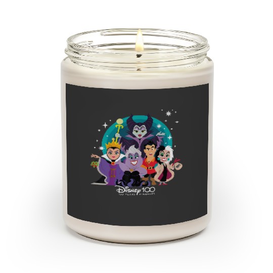 100 Years Of Wonder Disney Villains Scented Candles, Disney 100th Anniversary